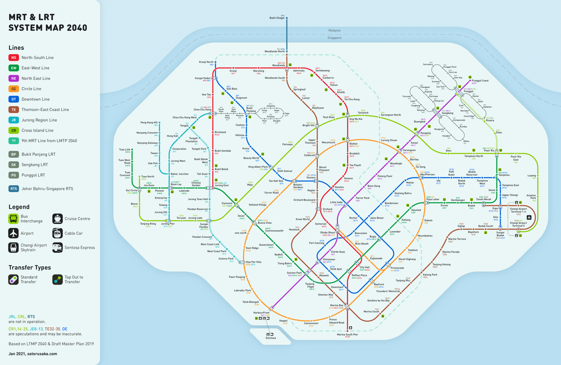 MRT System Map Redesign – Blog @ Satorusaka